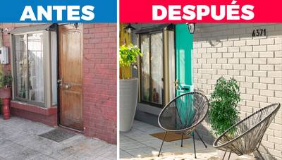 Cómo renovar la entrada de la casa