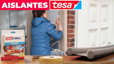 Cómo instalar aislantes TESA en puertas y ventanas