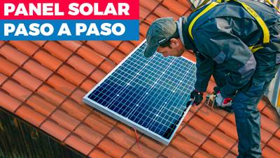 Cómo instalar un panel solar