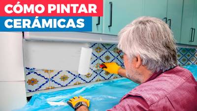 Cómo pintar cerámicas o azulejos en la cocina