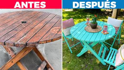 Cómo restaurar los muebles de tu terraza