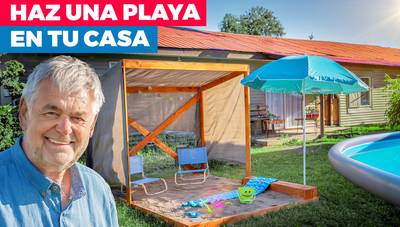 Cómo construir una playa en tu propia casa