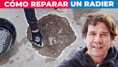 Cómo reparar un radier