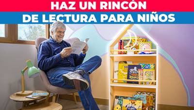 Cómo hacer un rincón de lectura para niños
