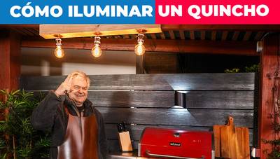 Cómo iluminar un quincho
