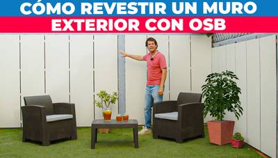 Cómo revestir un muro exterior con OSB