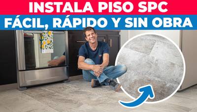 Cómo renovar tu cocina con piso vinílico SPC