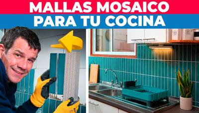 Transforma tu cocina con mallas cerámicas: fácil, rápido y sin obra