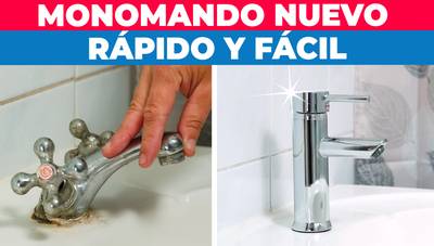 Cómo cambiar un monomando en poco tiempo