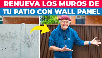 Cómo renovar muros exteriores con wall panel 3D