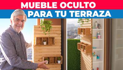 Cómo renovar tu balcón sin obra con un mueble oculto
