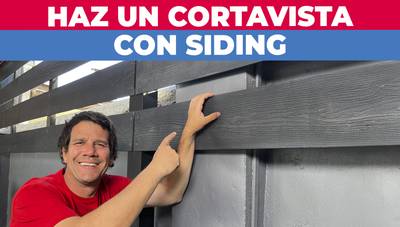 Cómo hacer un cortavista con siding