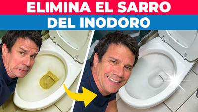 Cómo quitar el sarro de tu inodoro