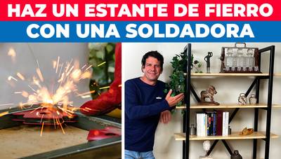 Cómo hacer un estante de fierro con soldadora