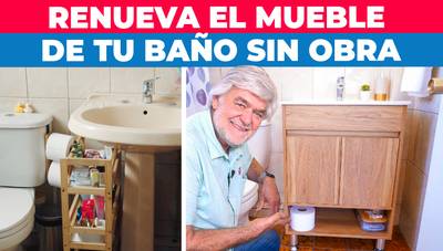Cómo renovar un baño sin obras