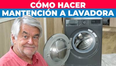 Cómo hacer mantenimiento a una lavadora