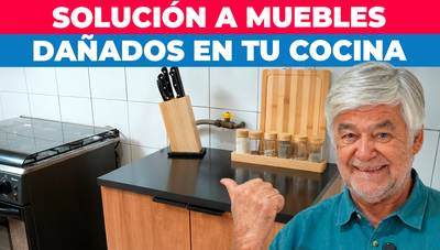 Cómo cambiar muebles de cocina dañados
