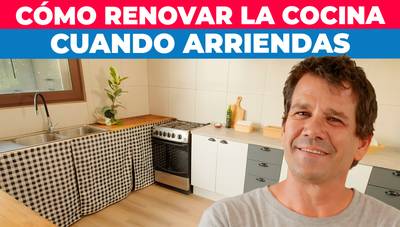 Cómo renovar una cocina si estás arrendando