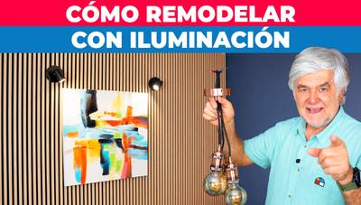 Cómo remodelar tu casa usando iluminación