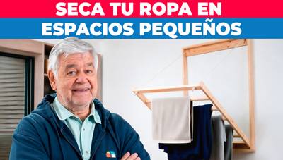Cómo hacer un colgador de ropa para espacios pequeños